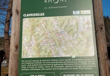 Tour Wandern Claveisolles - rando autour de Claveisolles  - Photo