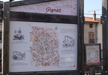 Percorso Marcia Gignat -  GIGNAT  BERGOGNE - Photo