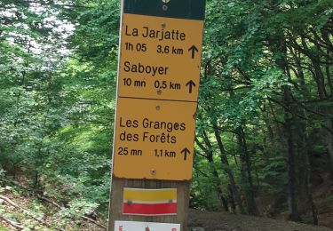 Randonnée Marche Lus-la-Croix-Haute - gîte la bergerie(vallon jarjatte)col de la croix , partie des crêtes et demi tour - Photo
