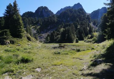Tour Wandern Chamrousse - 1 jour belledonne lacs Pourettes,Robert,David,refuge de la Pra ,lac Domenon - Photo