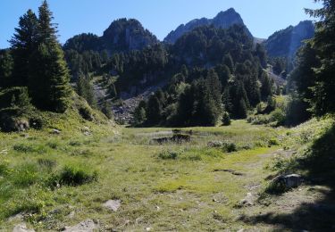 Randonnée Marche Chamrousse - 1 jour belledonne lacs Pourettes,Robert,David,refuge de la Pra ,lac Domenon - Photo