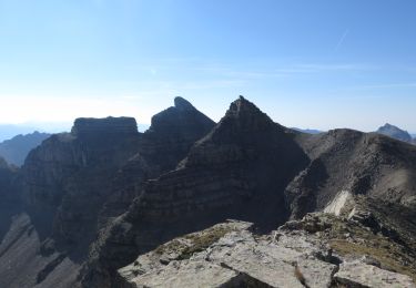 Randonnée Marche Entraunes - pte de la côte de l'ane - Photo