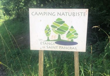 Tour Wandern Betoncourt-Saint-Pancras - Randonue (partiellement) au départ du camping naturiste des Etangs de St  Pancras  - Photo