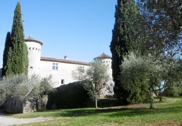 Tour Wandern Berrias-et-Casteljau - Presqu'ile de Casteljau, sentier de découverte - Photo