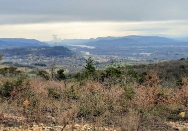 Trail Walking Le Teil - Mont-Rosier Sautel-Le-Carme 7km5. - Photo