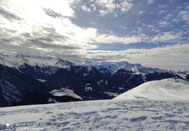 Tocht Sneeuwschoenen Samoëns - la bourgeoise raquettes - Photo