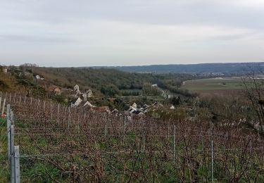 Tocht Stappen Crouttes-sur-Marne - Crouttes-sur-Marne du 13-02-2022 - Photo