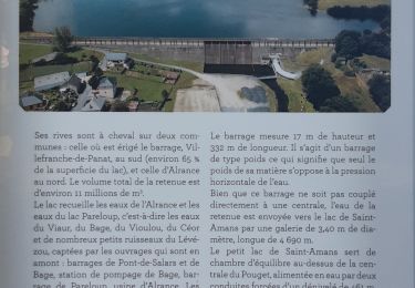 Percorso Marcia Villefranche-de-Panat - lac de Villefranche de panat  - Photo