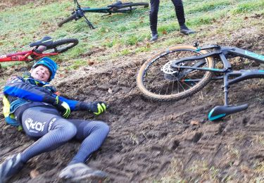 Trail Mountain bike Saint-Clément - sortie vtt du 26012020 Domptail - Photo