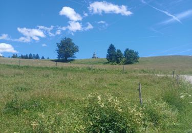 Tour Wandern Bellefontaine - Le Sacré-Cœur, retour par l'Évalude. - Photo