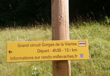 Randonnée Marche Eymoutiers - Circuit des gorges de la Vienne  - Photo