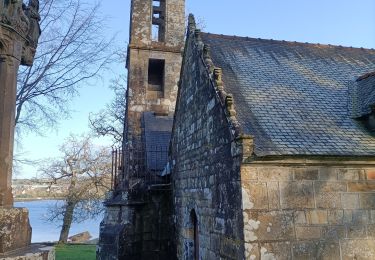 Randonnée Marche nordique Dirinon - Dirinon  chapelle st jean en suivant l Elorn - Photo