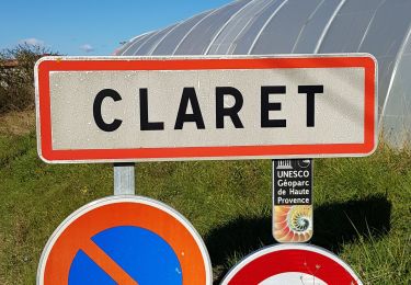 Tocht Stappen Claret - Tete de Boursier depart Claret - Photo