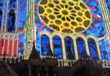 Tour Wandern Chartres - Chartres en lumière  - Photo