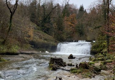 Randonnée sport Bonlieu - Cascades du hérisson  - Photo