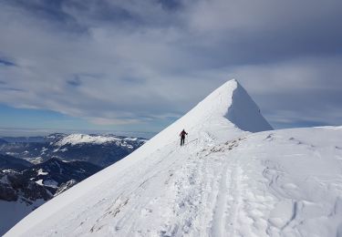 Trail Touring skiing La Clusaz - L'Ambrevetta - Photo