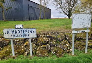 Randonnée Marche La Madeleine-Villefrouin - La Madeleine  Villefroin - Photo