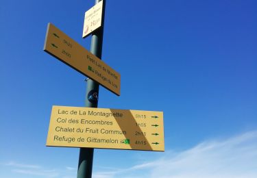 Percorso Marcia Saint-Martin-de-la-Porte - la Saussaz-lac de montagnette-col Collet Blanc - Photo