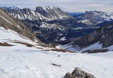 Trail Touring skiing Le Dévoluy - Vallons du Mas - Photo