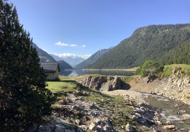 Excursión Senderismo Aragnouet - Le lac de l'Oule variante en passant par le bas du barrage - Photo