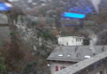 Percorso Marcia Montreux - train  Montreux - Photo
