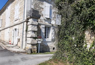 Trail Walking Édon - La randonnée du château de Larochebeaucourt et de l'arche de la vertue  - Photo