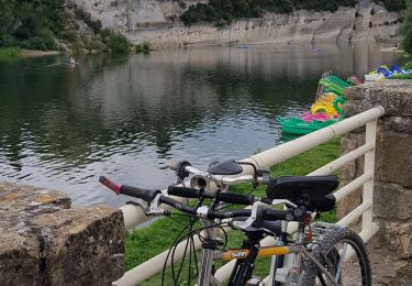 Trail Mountain bike Saint-Martin-d'Ardèche - saint martin d ardeche VTT - Photo