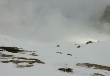 Tour Skiwanderen Névache - tour lac des beraudes crêtes moutouze - Photo