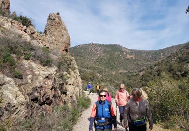 Tour Wandern Fréjus - L'Aigre, Col des Sacs, Pas d'Adam - Photo