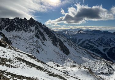 Tocht Sneeuwschoenen Isola - Cime de la Lombarde  - Photo