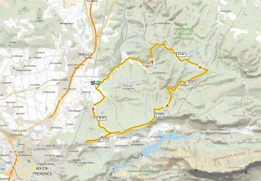 Trail Mountain bike Venelles - Forêt de Peyrolles D+525m depuis Venelles - Photo