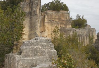 Excursión Senderismo Sommières - Sommieres carrières de Junas - Photo