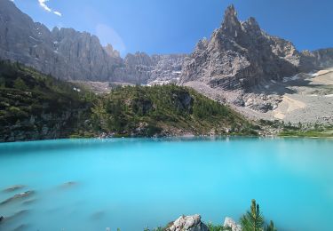 Randonnée Marche Cortina d'Ampezzo - Lago Sorapis en boucle - Photo