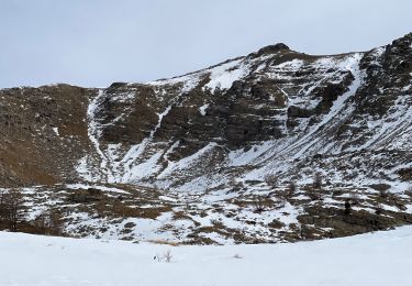 Trail Snowshoes Entraunes - Le Sanguinerette - Photo