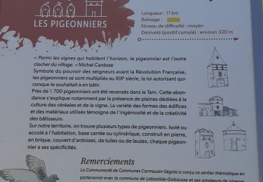 Trail Walking Labastide-Gabausse - Le sentier des pigeonniers Labastide Gabausse - Photo