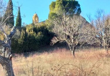 Tocht Stappen Saint-May - abbaye de  Bodon / Le Caire / col de St May - Photo