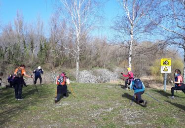 Tocht Noords wandelen Sassenage - Marche Nordique au barrage de Saint-Egrève et retour par le parc de l'Ovalie - Photo