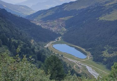 Trail Mountain bike Les Allues - meribel - Photo