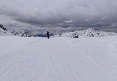 Tocht Ski randonnée La Plagne-Tarentaise - Plagne Bellecote a Roche de Mio - Photo