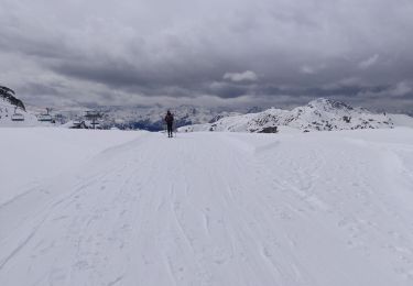 Trail Touring skiing La Plagne-Tarentaise - Plagne Bellecote a Roche de Mio - Photo