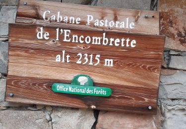 Randonnée Marche Colmars - col de l'encombrette pas de L'Echellette - Photo