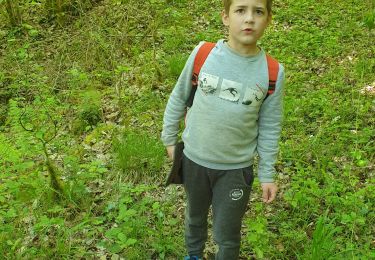 Trail Walking Cassagnabère-Tournas - Cassagnabère-Tournas avec Baptiste 7 ans - Photo