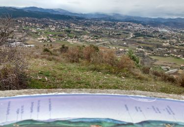 Tocht Stappen Saint-Sernin - Saint Sernin-Fons-Croix de Vinobre  - Photo