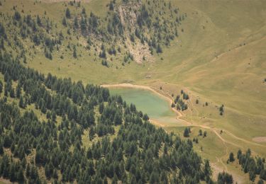 Tour Wandern Les Orres - Les Orres - Lac Ste Marguerite par le Sentier Rouge 