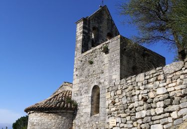 Tour Wandern Clansayes - les crevasses Chantemerle les Grignan - Photo