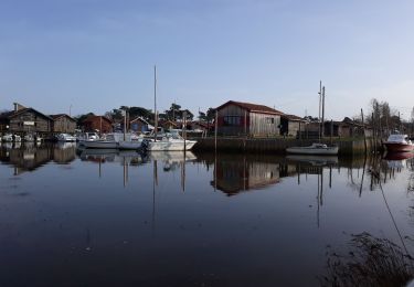 Tour Wandern Gujan-Mestras - les prés salés est la Teste de Buch - Photo