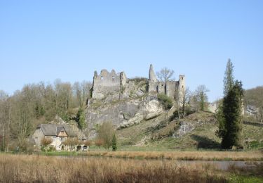 Randonnée Marche Onhaye - RB-Na-C2 La vallée du Flavion et le château moyenâgeux de Montaigle - Raccourci - Photo