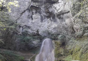 Randonnée Marche Dramelay - des ruines de Dramelay à la cascade de Quinquenouille - Photo