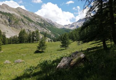 Tour Wandern Ceillac - lac Sainte Anne lac miroir - Photo