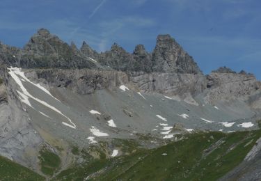 Percorso A piedi Flims - Fuorcla Raschaglius - Segneshütte - Photo